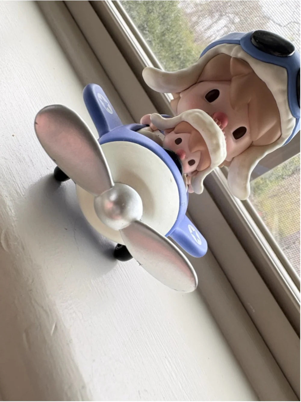POP MART SweetBean Love Hug Series When I'm Ambitious Airplane Collectible Open